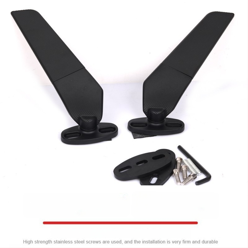 Motorratta tagumise vaate peegel integreeritud suunatulega, ruudukujuline peegel, alumiiniumisulam, mudel 32352656.