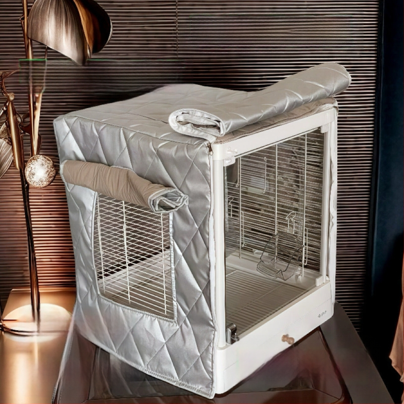 Клетъчен покрив за птици с памучна подплата, топъл, еднослоен, без ролки, модел L437108