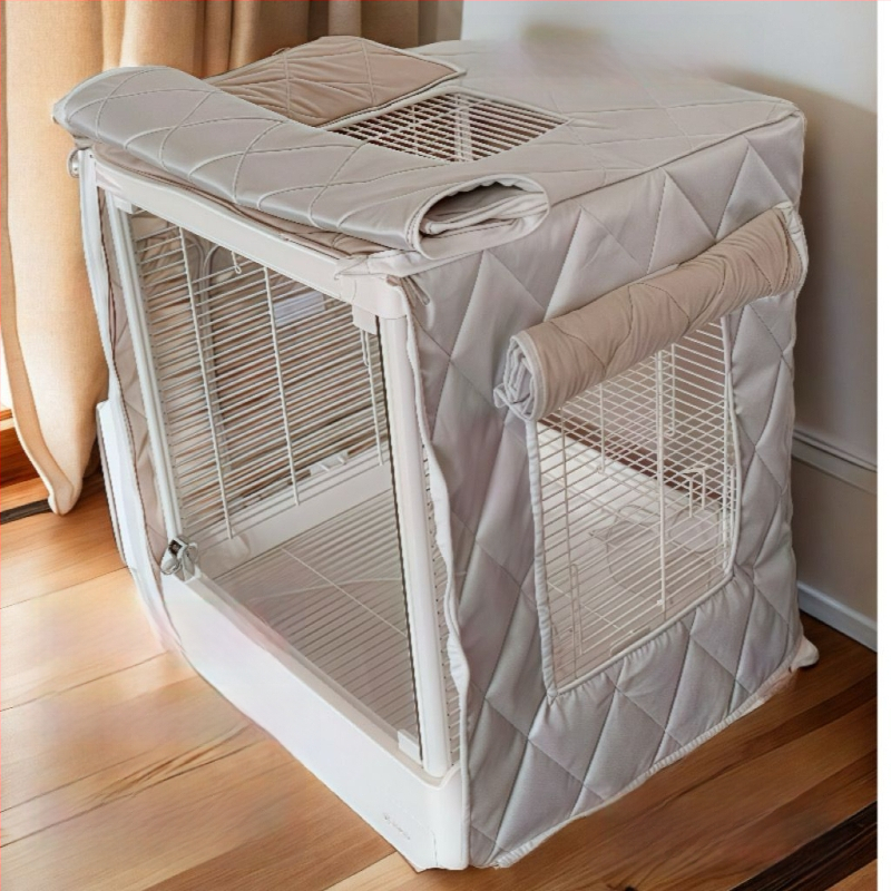 Клетъчен покрив за птици с памучна подплата, топъл, еднослоен, без ролки, модел L437108