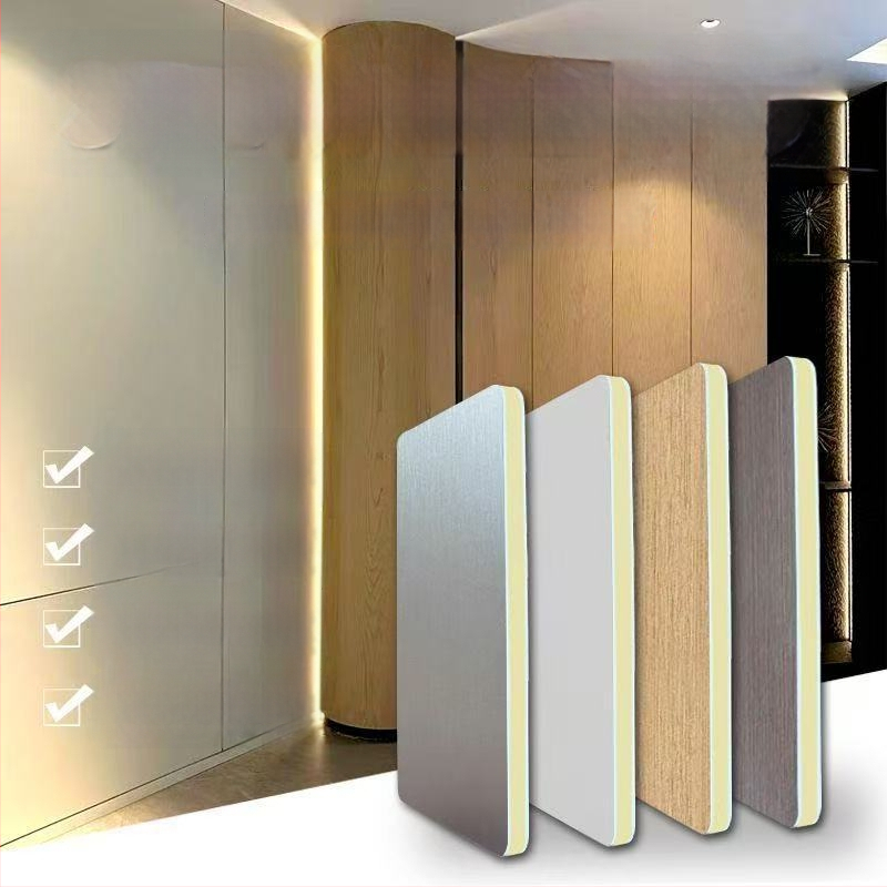 Dekoratívny stenový panel z bambusových vlákien; model: dekoratívny panel; štýl: plochý, moderný minimalistický, dostupný luxus; zvuková izolácia: 50; tepelná vodivosť: 0.11