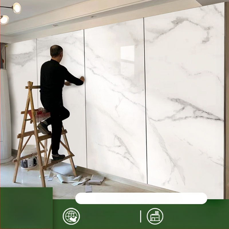 Panel na stenu s karbónovými kryštálmi, integrovaný obklad steny, materiál: bamboo-wood fiber + bamboo charcoal, vnútorná dekorácia, povrch napodobňujúci kameň