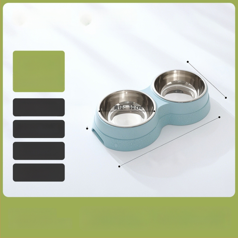 Guochong SJ010 Kahe tasandiga kassi toitevahend, kaks kaussi – roostevaba teras ja plastik