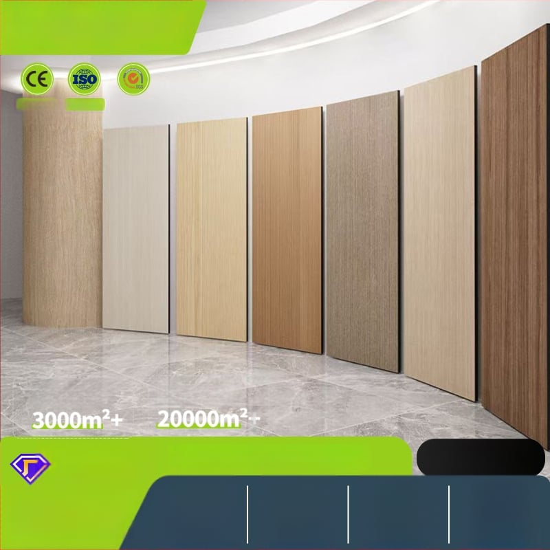 PVC stena panel Carbon Crystal Large Board – bezšvový dizajn; štýly: bezšvový, americký štýl, nový čínsky štýl, moderný minimalizmus; zvuková izolácia 20 dB; tepelná vodivosť 0.125 W/m·K; Značka: Suke Building Materials