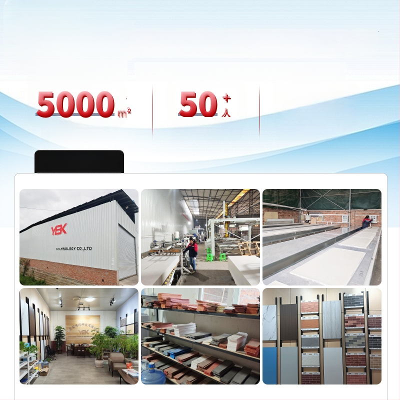 Dekoračná lišta na stenu do rohu – doska z vápenatého silikátu, model Large Sun Angle, štýl plochý moderný minimalistický, značka Yubo Kun