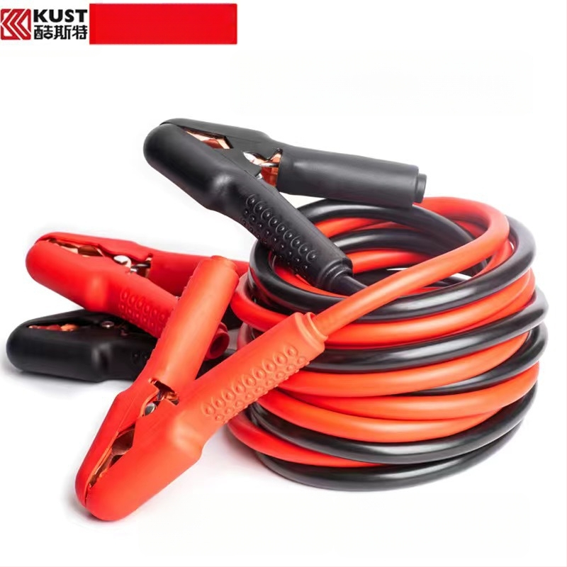 Kuster autoštartovacie káble s klipsami na batériu – hrubý meď, dizajn proti mrazu, pohotovostné použitie