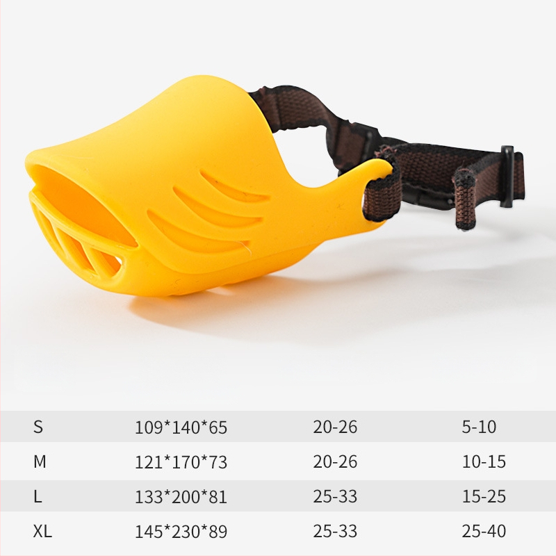 Силиконов кучешки музул – против ухапване, против ядене и против лай, пакет 50 броя