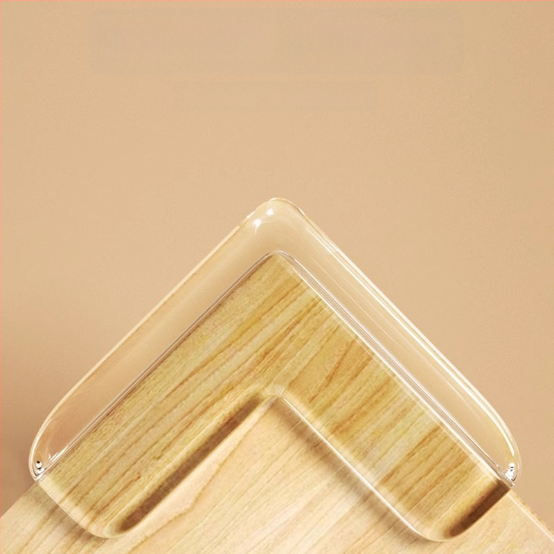 BH detská ochrana rohu stola pre deti, silikónová rohová ochrana, pravouhlý tvar, model B2135, 1000 ks/krabica, čiarový kód 1111111