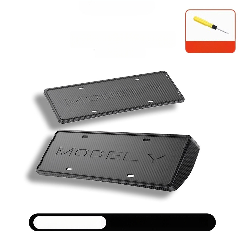 Rám registračnej značky pre Tesla Model 3/Y – plastový, Číslo produktu YS-01, Typ: Iné