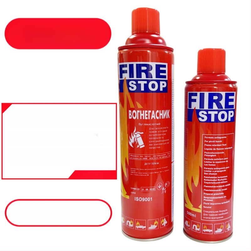 Kompaktný penový hasič pre vozidlá a domácnosti, kovové telo, značka Smooth and clean, pôvod Guangzhou