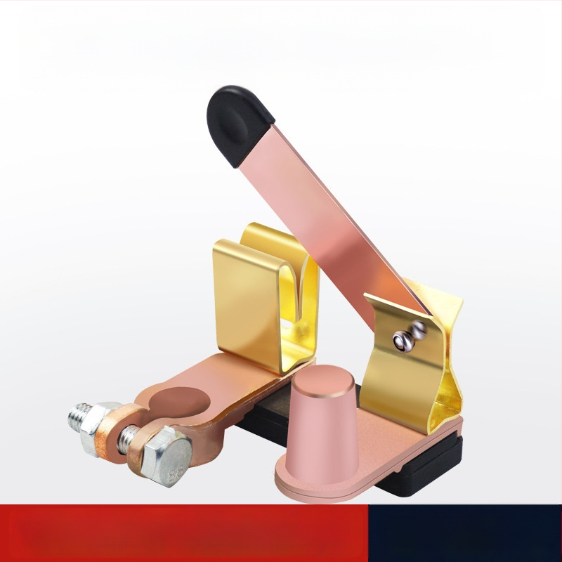 Bronzový nožový prepínač pre odpojenie batérie vozidla – negatívny pól, model LB, značka Five Man