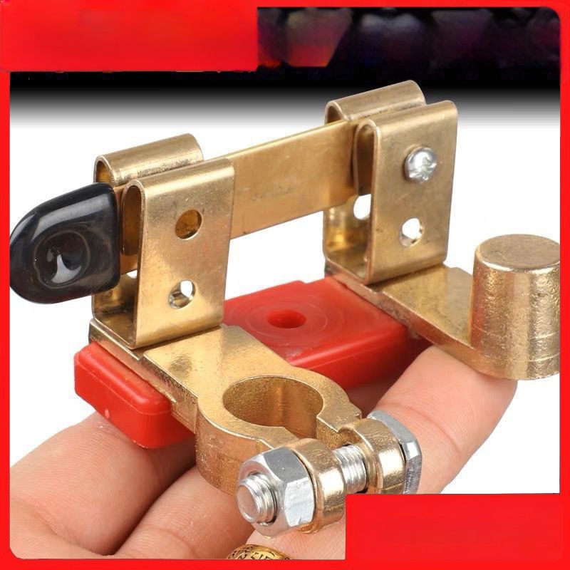 Gilotininio tipo automobilio baterijos atjungimo jungiklis – Modelis: Disconnect Switch, Prekės kodas: bWpDMmpW