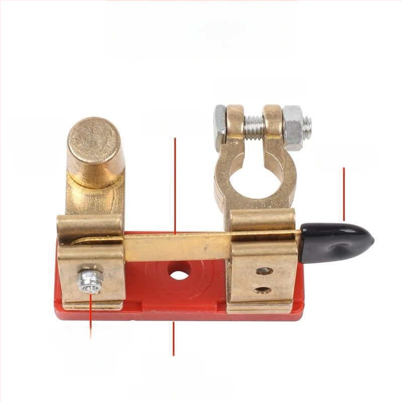 Gilotininio tipo automobilio baterijos atjungimo jungiklis – Modelis: Disconnect Switch, Prekės kodas: bWpDMmpW