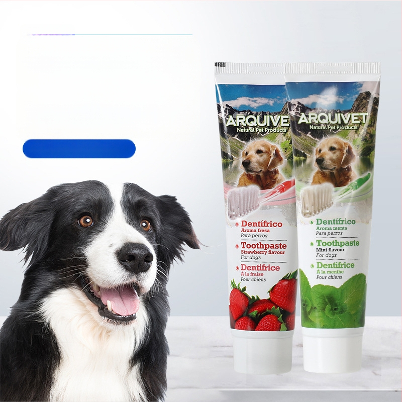 ARQUIVET súprava na zuby pre domáce zvieratá – starostlivosť o ďasná, svieži dych, odstraňovanie škvŕn, odstraňovanie zubného kameňa (ARQUIVET; Fresh breath; Gum care; Remove stains; Remove calculus)