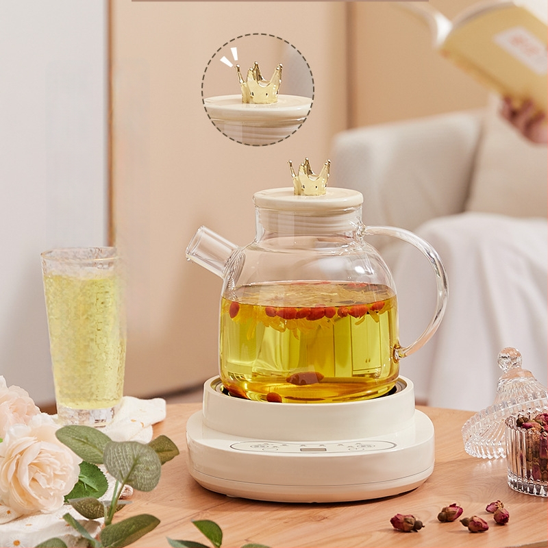 Health Pot XF-200 — kapacita 1–1,5 L, výkon 600 W, 220 V, telo z borosilikátového skla