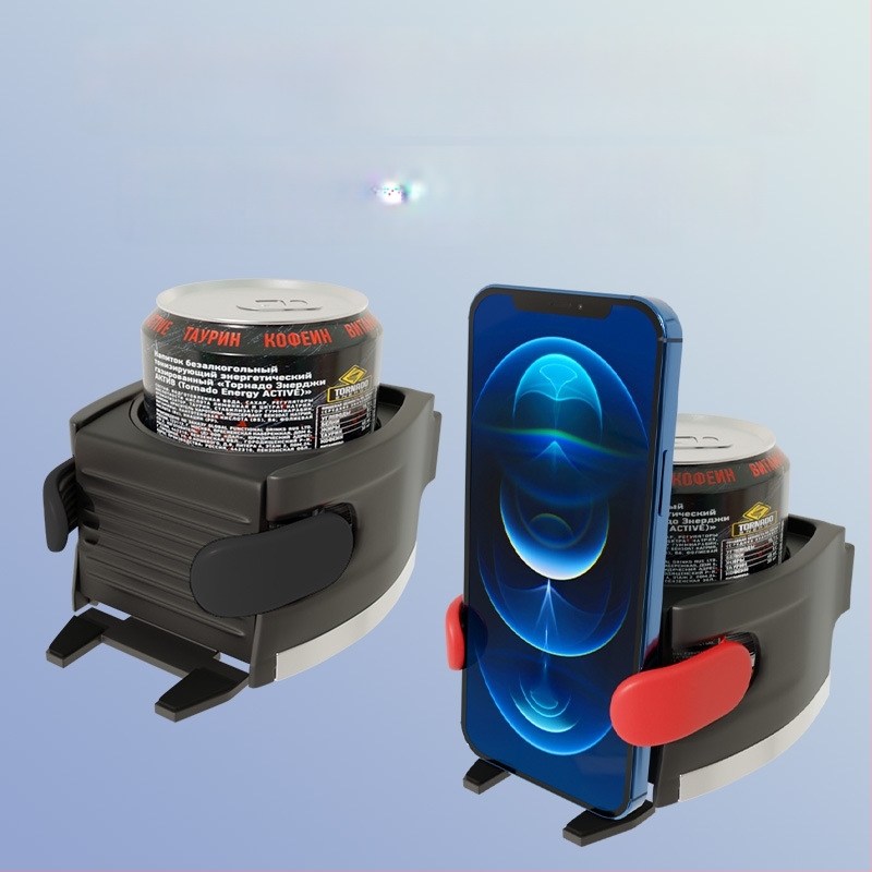 Държач за чаши за автомобилен въздушен вентил с монтаж за телефон, ABS, модел AC-2287, водоустойчив, устойчив на натиск, персонализируем