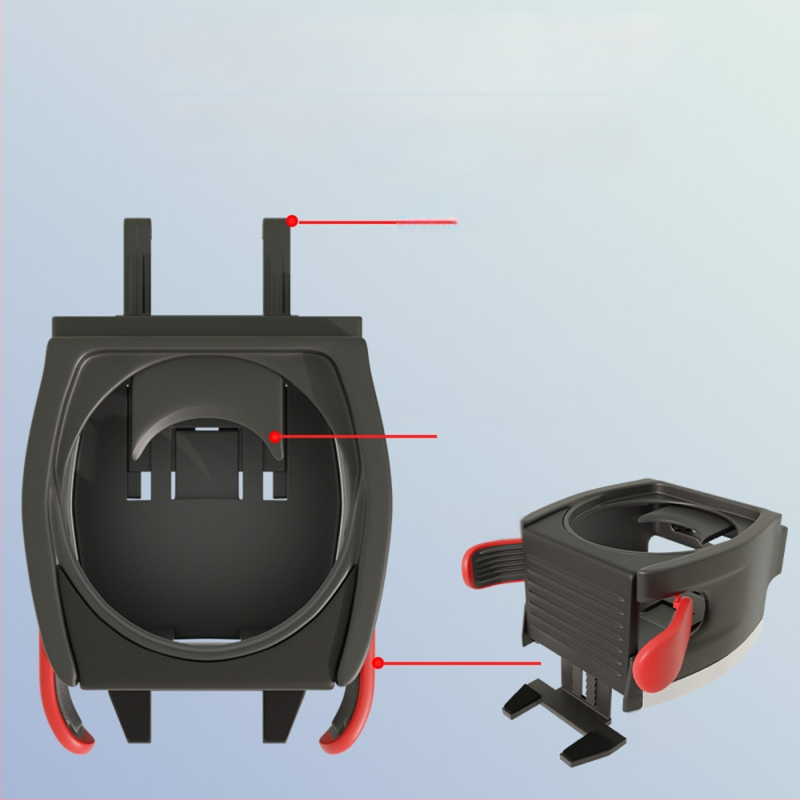 Държач за чаши за автомобилен въздушен вентил с монтаж за телефон, ABS, модел AC-2287, водоустойчив, устойчив на натиск, персонализируем