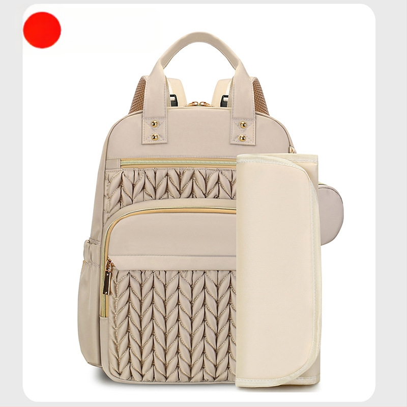 Majčinski ruksak od najlona, euro-američki retro stil, ultralagan, sklopiv, kaiš s zračnim jastučićem (9018)