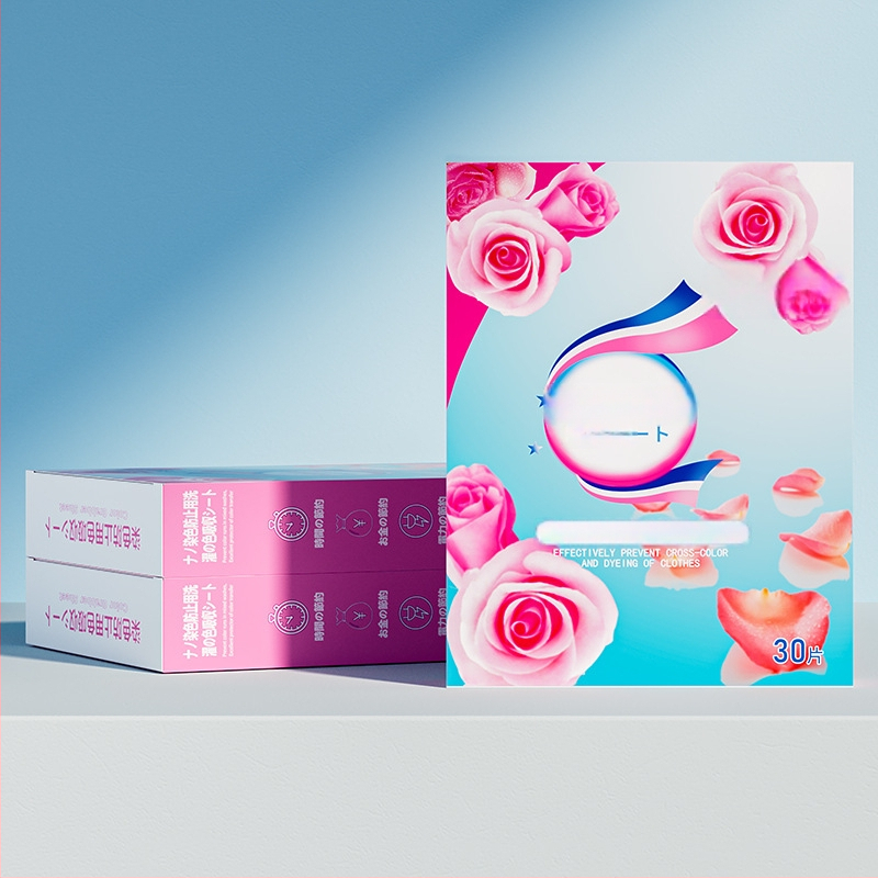 Lístky na zachytávanie farieb pri praní - proti presunu farieb, zabraňujú miešaniu farieb, rodinné balenie, Značka: Appointment in four seasons