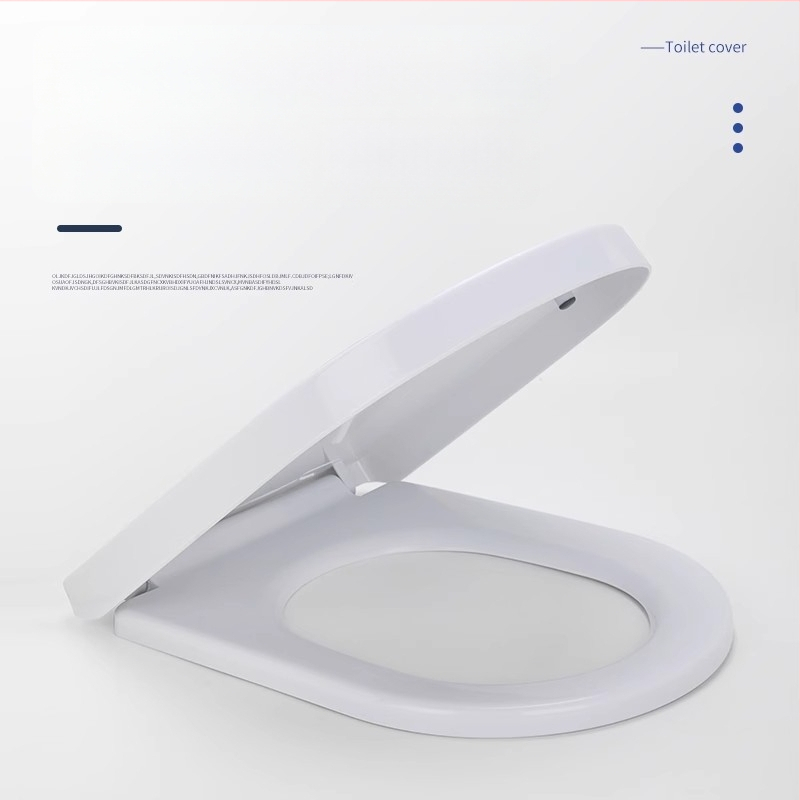 UV-typ polstrovaný kryt na toaletu, univerzálny, hrubá podpora nôžiek, PP doska, vzdialenosť dier 12-18