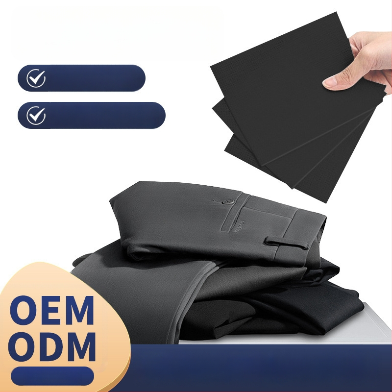 Listy na zčiernenie odevov – Papier na farbenie čiernych odevov, Obnova, Čistá hmotnosť 1–1,5 kg/L, Hromadné balenie