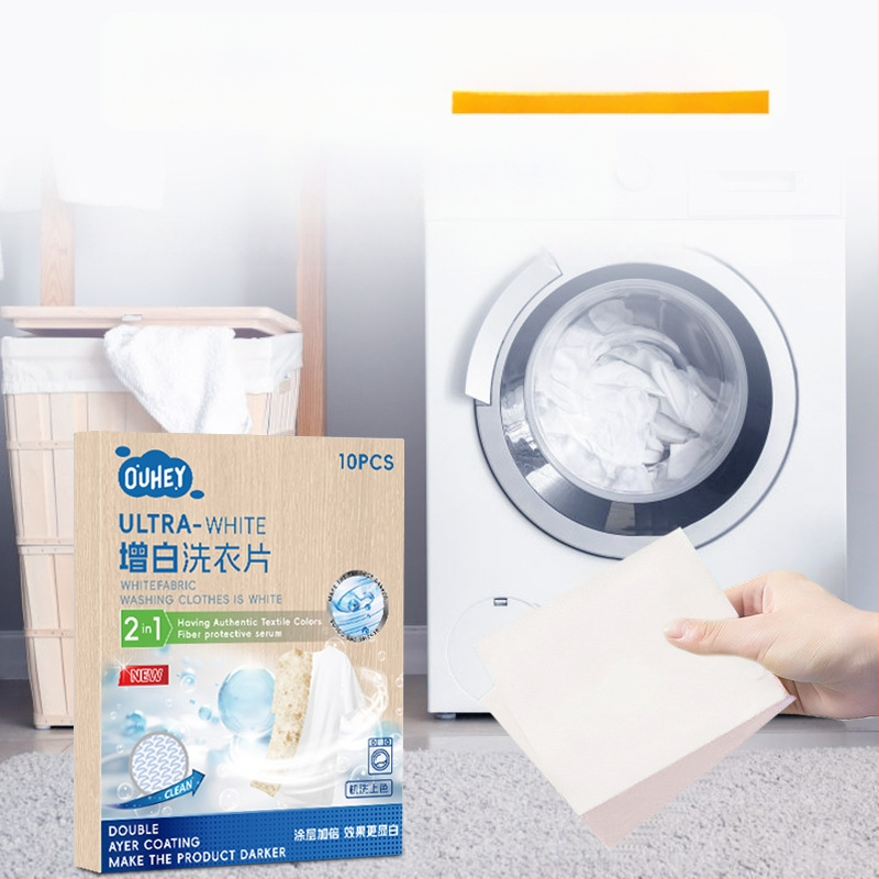 Prášky na zosvetlenie oblečenia – séria Whitening Tablets, netto obsah pod 200 g, krabica 204 kusov, základné balenie