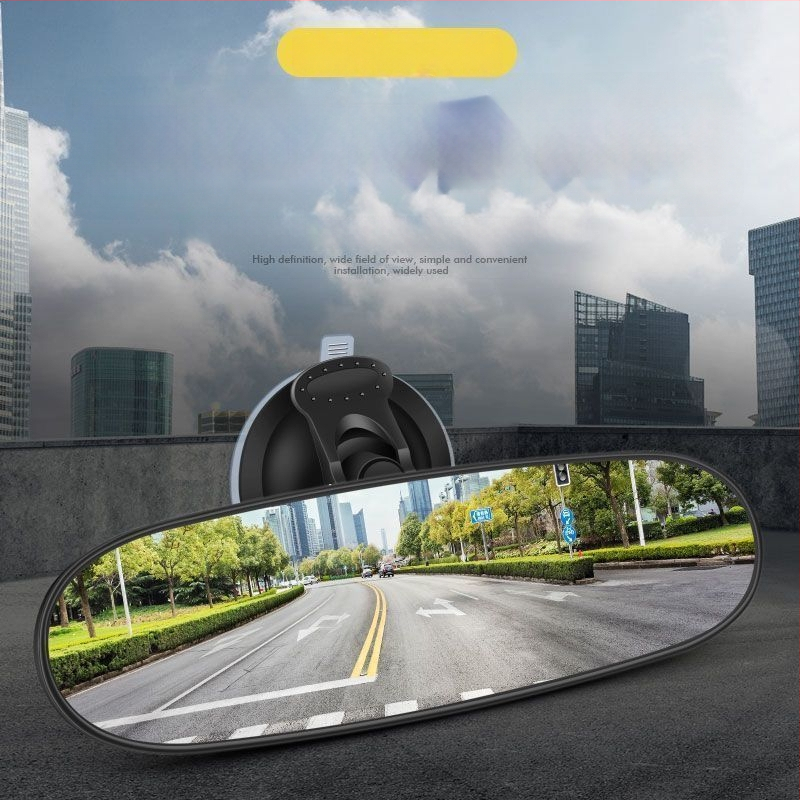 Zrkadlo spätného videnia pre elektrické trojkolesové vozidlo so sacím uchom, konvexná plocha, široké zorné pole, proti oslneniu, okrúhle pozorovacie zrkadlo pre dieťa (Značka: Strong Factory; Číslo produktu: Factory Direct Supply Customization Cross-Border