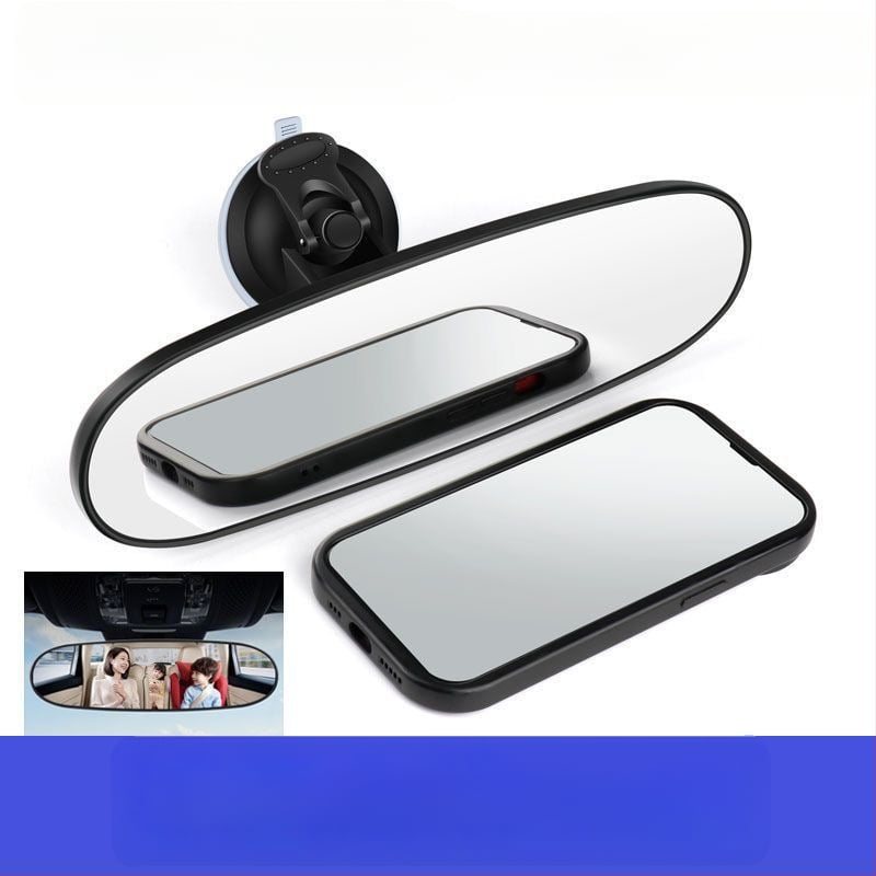 Zrkadlo spätného videnia pre elektrické trojkolesové vozidlo so sacím uchom, konvexná plocha, široké zorné pole, proti oslneniu, okrúhle pozorovacie zrkadlo pre dieťa (Značka: Strong Factory; Číslo produktu: Factory Direct Supply Customization Cross-Border