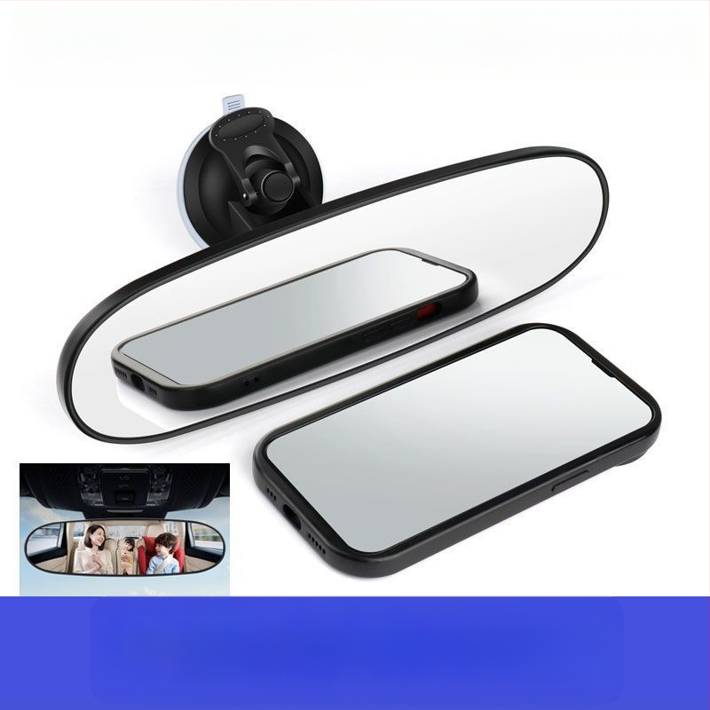 Zrkadlo spätného videnia pre elektrické trojkolesové vozidlo so sacím uchom, konvexná plocha, široké zorné pole, proti oslneniu, okrúhle pozorovacie zrkadlo pre dieťa (Značka: Strong Factory; Číslo produktu: Factory Direct Supply Customization Cross-Border