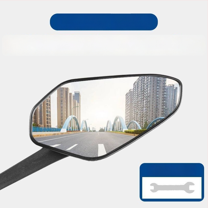 Zadné zrkadlo pre elektrické skútre – univerzálna kompatibilita, široký výhľad, vysoké rozlíšenie