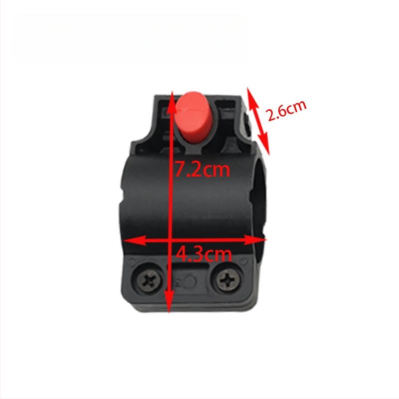 WJCY Plieno kabelio spyna dviračiams ir motocikliams – fiksuoto žiedo tipo, su raktu, metalo konstrukcija