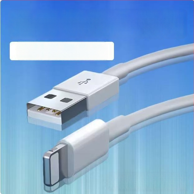 Geyunge Apple USB laadimiskaabel iPhone/iPad jaoks kiirlaadimisega, PVC kaabel, maksimaalne väljund 3–5 A