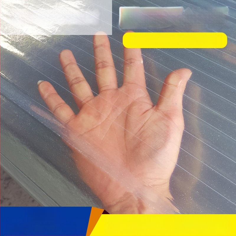 FRP skylight panel pre strechu – priehľadný plast, odolný voči požiaru, FRP konštrukcia