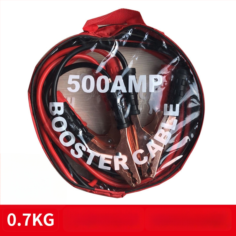 Automobilio akumuliatoriaus užvedimo kabelis su gryno vario klipais, Fire Line, 1500A, stori laidininkai