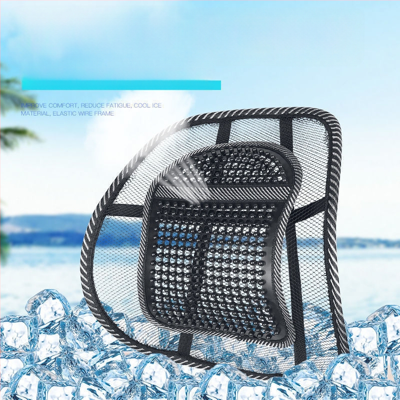 Autosedadlová opora bedrová vankúš z priedušnej sieťoviny, celoročné použitie, kompatibilné s Bevice, výplň: 1, čínske štýl