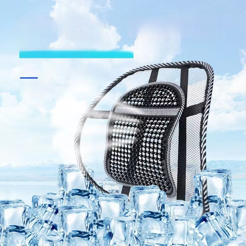 Autosedadlová opora bedrová vankúš z priedušnej sieťoviny, celoročné použitie, kompatibilné s Bevice, výplň: 1, čínske štýl