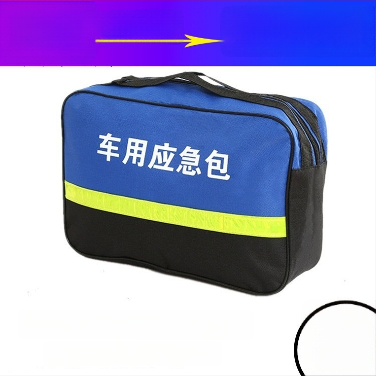 Automobilový núdzový set s viacerými nástrojmi a hasicím prístrojom, prenosný — Brand Town Head; Materiál: textil; Prispôsobenie: Nie