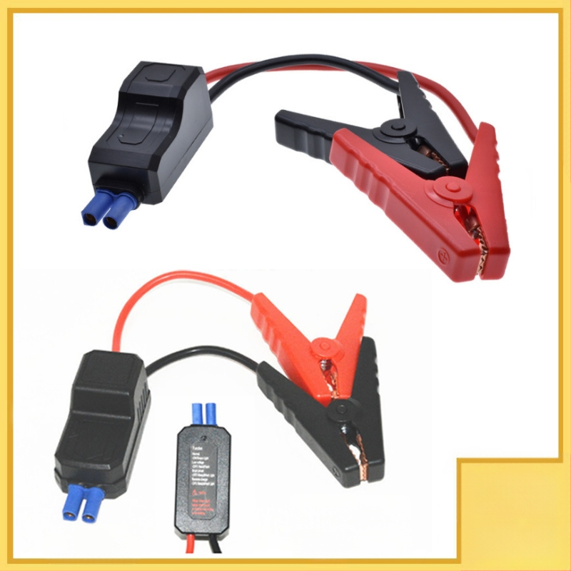 Automobilio avarinio paleidimo klipas su EC5 gyvu laidą, 12V, 650A, priešingosios poliariteto apsauga, daugiafunkcinė apsauga, Yixuan digital