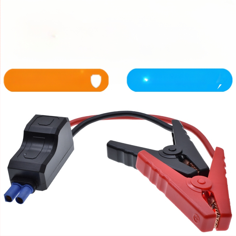 Automobilio avarinio paleidimo klipas su EC5 gyvu laidą, 12V, 650A, priešingosios poliariteto apsauga, daugiafunkcinė apsauga, Yixuan digital