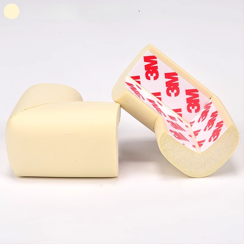 Detský ochranný roh stola - Pravý uhol, 200 ks, Bez značky, Bez dovozu