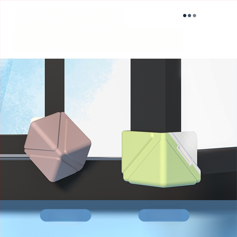 Hlinírové rohové ochranné kryty pre okná - pravouhlé protihliadacie rohy pre vnútorné otváracie okná a dvere - Sada ochrany rohov