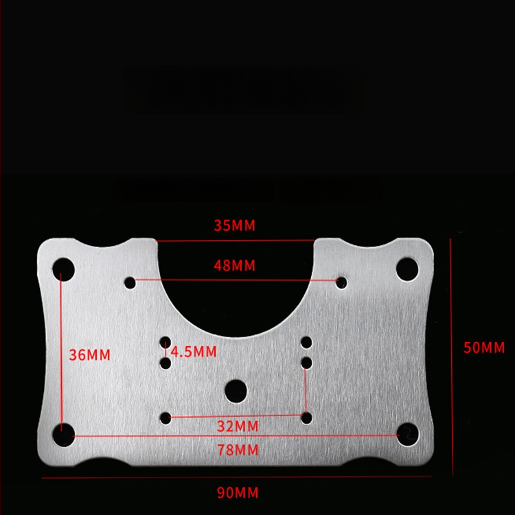 Pántová opravná platňa pre dvierka skriniek (nerezová oceľ 410, brúsený povrch, moderný minimalistický štýl, pre rôzne dvierka skriniek)