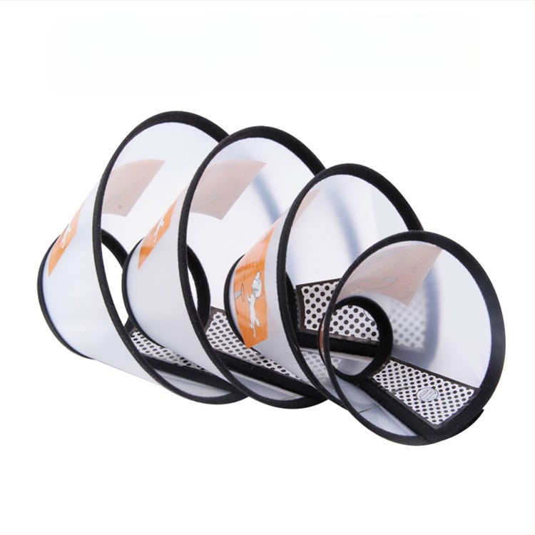 Jim Babe plastový Elizabethan obojok pre psy, balenie 100 kusov, licencovateľná súkromná značka