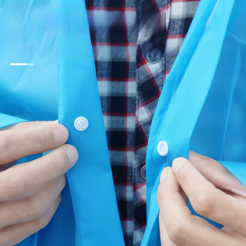 EVA dažďovka pre dospelých, opakovane použiteľná, bežná hrúbka, pre motocykle/e-bike