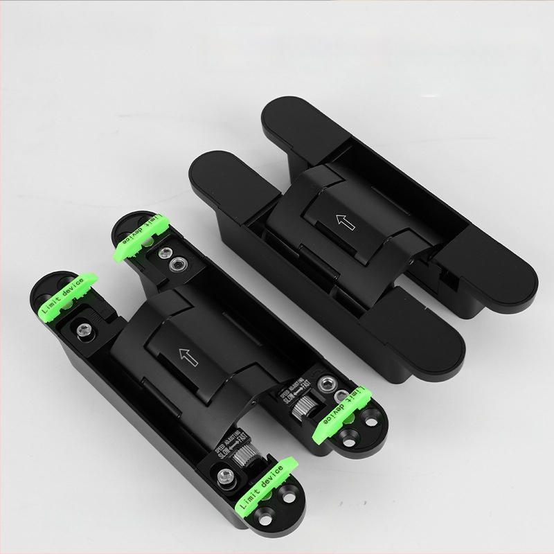 Hydraulický skrytý dverový pánt, nastaviteľný; model RHH-80, materiál zliatina zinku, povrchová úprava elektroplatovanie, nosnosť 90 kg, značka Lelon