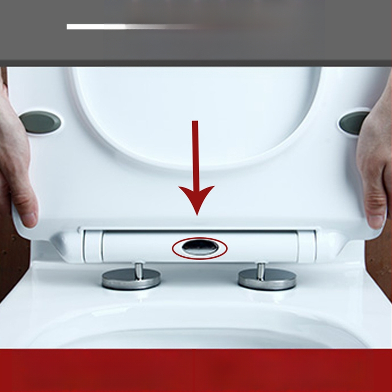 U- tvarovaná WC doska, polstrovaná, vzdialenosť otvorov 14-18 cm, model 8008, materiál: močovino-formaldehydová živica