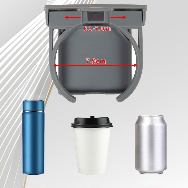 Автомобилен държач за чаша - сгъваем, преносим, ABS; модел AC-2270; номер на изделие AC-2270; за задната облегалка; персонализирана обработка