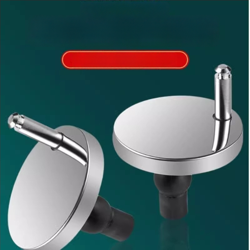 Šrók na fixáciu sedátka toalety, ABS materiál, štandardný tvar, moderný minimalistický štýl