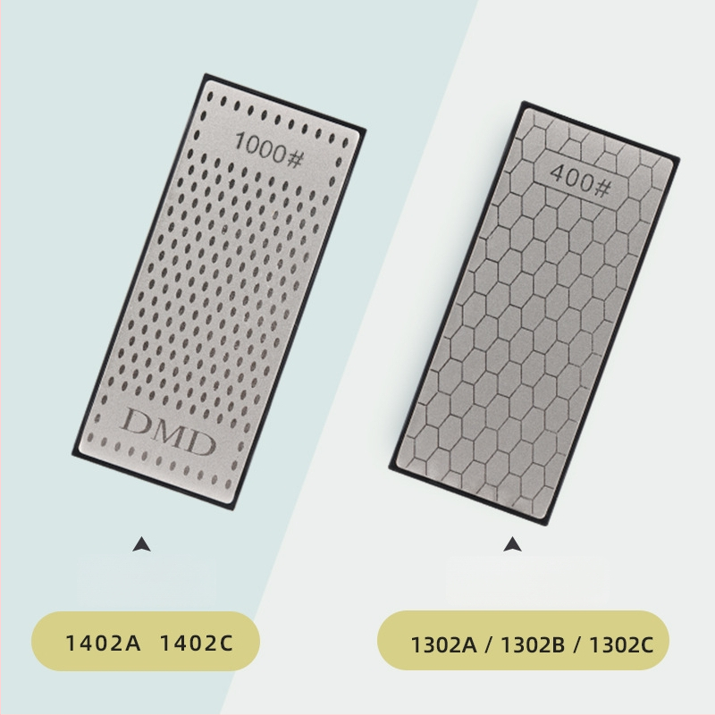 Dvojstranný diamantový ostrič na nože | Značka DMD | Zrnitosť 400 | Tvar: kuboid | Funkcia: ostrenie
