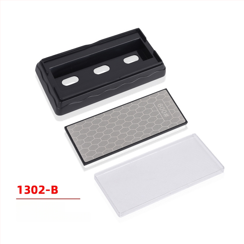 Dvojstranný diamantový ostrič na nože | Značka DMD | Zrnitosť 400 | Tvar: kuboid | Funkcia: ostrenie