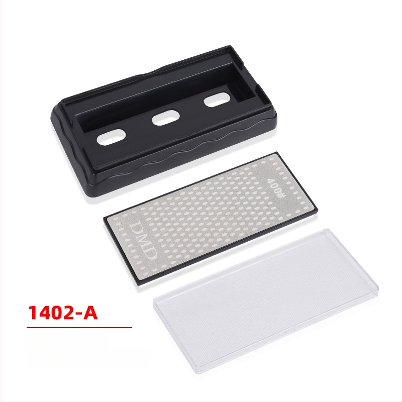 Dvojstranný diamantový ostrič na nože | Značka DMD | Zrnitosť 400 | Tvar: kuboid | Funkcia: ostrenie